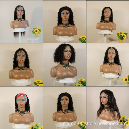 150% 180% Density Hd Full Lace Human Hair Wigs For Black Women,Wholesale Brazilian Virgin Hair Transparent Lace Front Wig